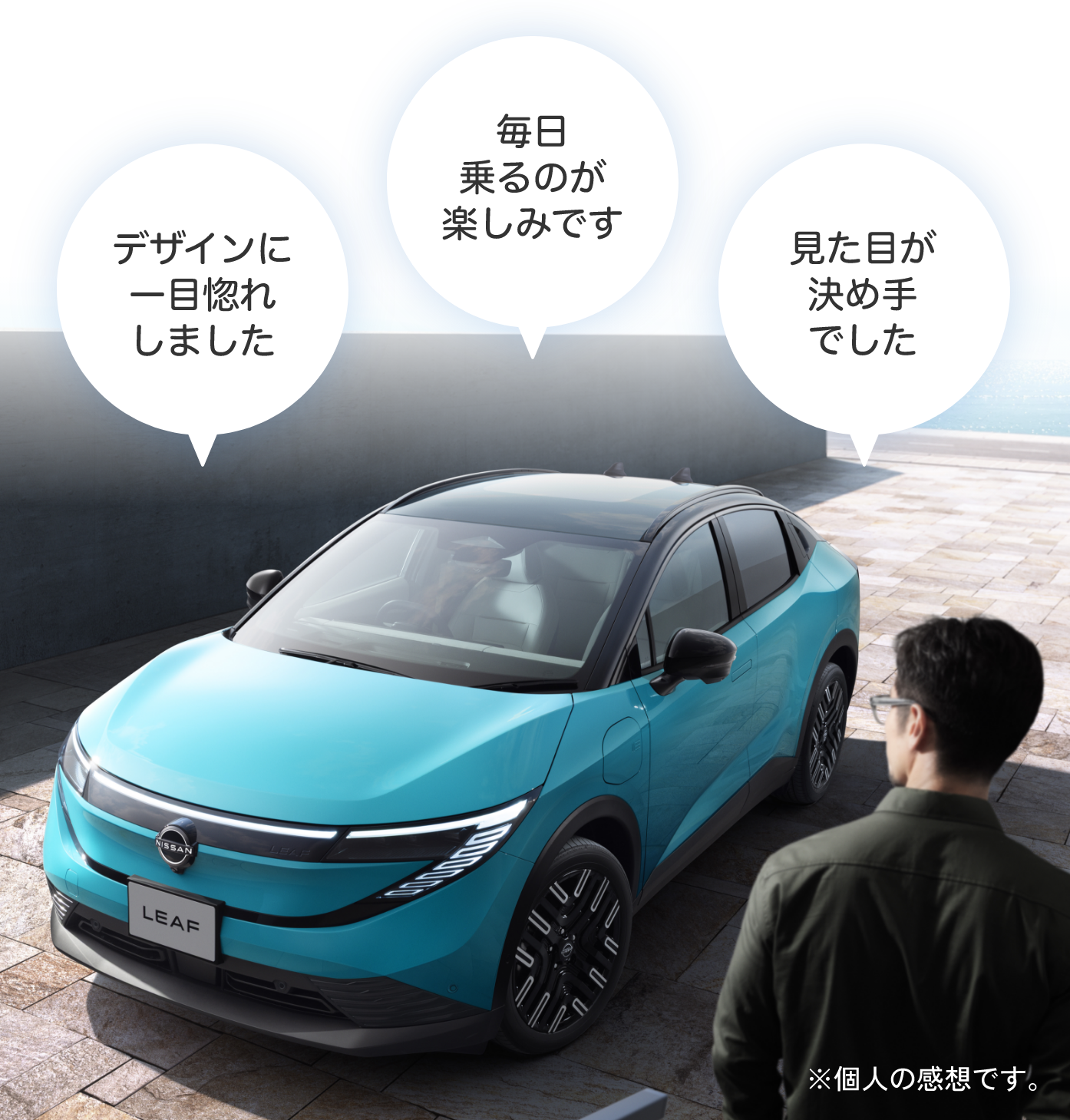 見た目がかっこよくなってリーフに決めました