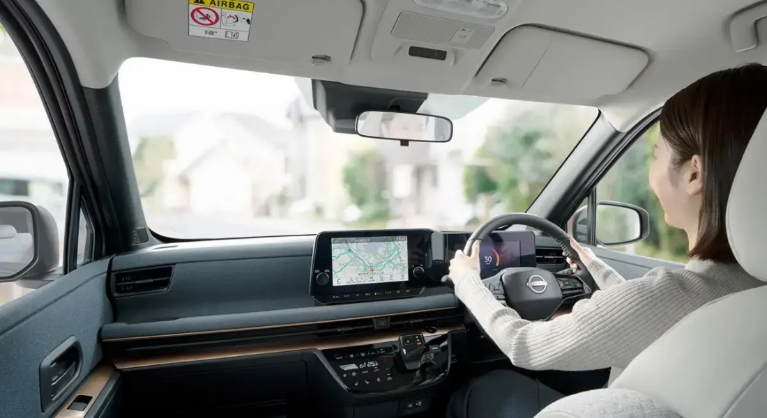 見やすくて安心、はじめてでも運転しやすい！