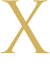 X